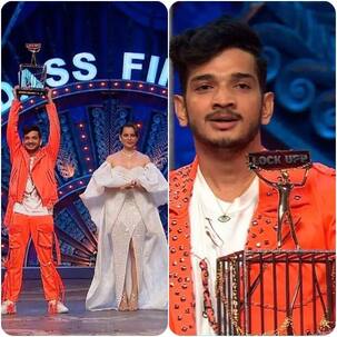 Lock Upp Winner: Munawar Faruqui को कंगना रनौत ने पकड़ाई जीत की ट्रॉफी, सामने आई पहली तस्वीरें