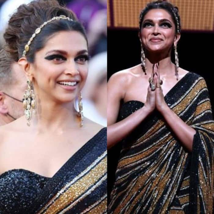 Deepika Padukone draped six yard of elegance at Cannes 2022