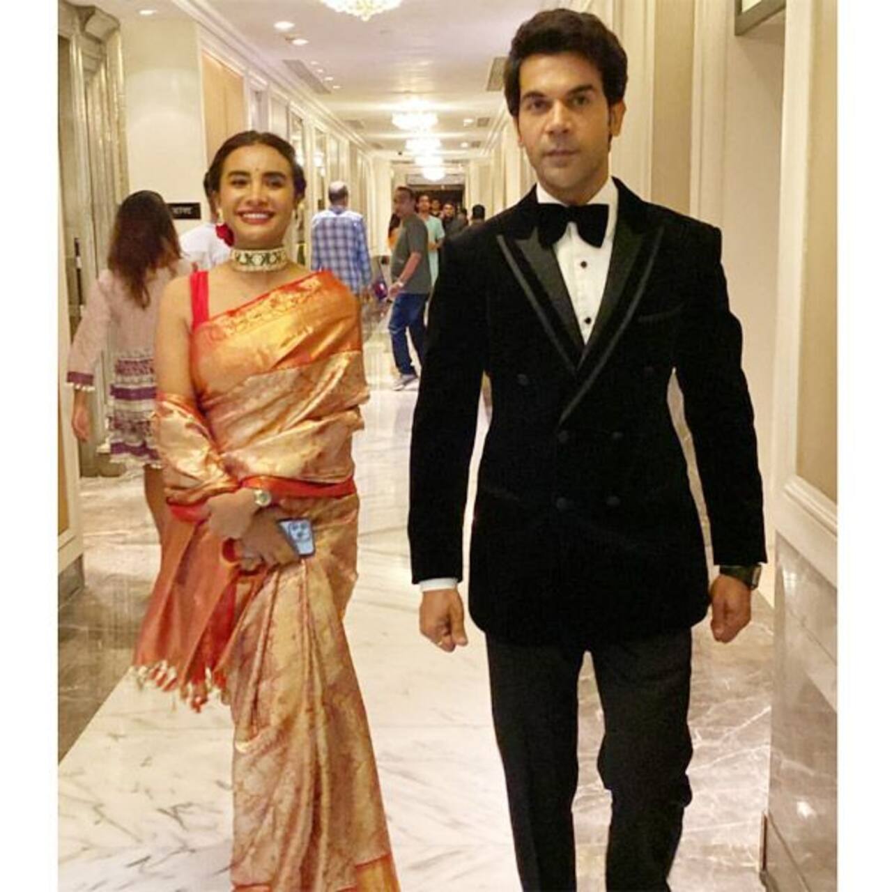 Rajummar Rao with wife Patralekhaa
