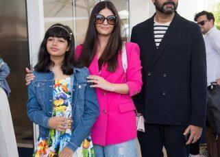 Cannes 2022: Aishwarya Rai Bachchan steps out for lunch with Abhishek Bachchan and Aaradhya; netizens troll them, 'The entire family needs a better stylist'
