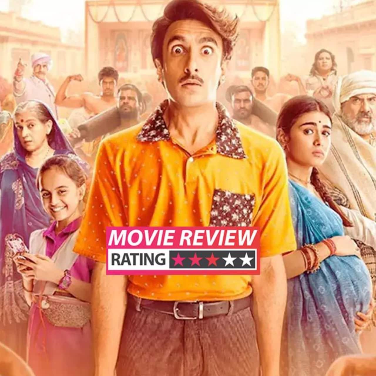 Jayeshbhai Jordaar Movie Review: Jabra Ranveer Singh's dhasu performance will make you say 'waaah, su vaat che'
