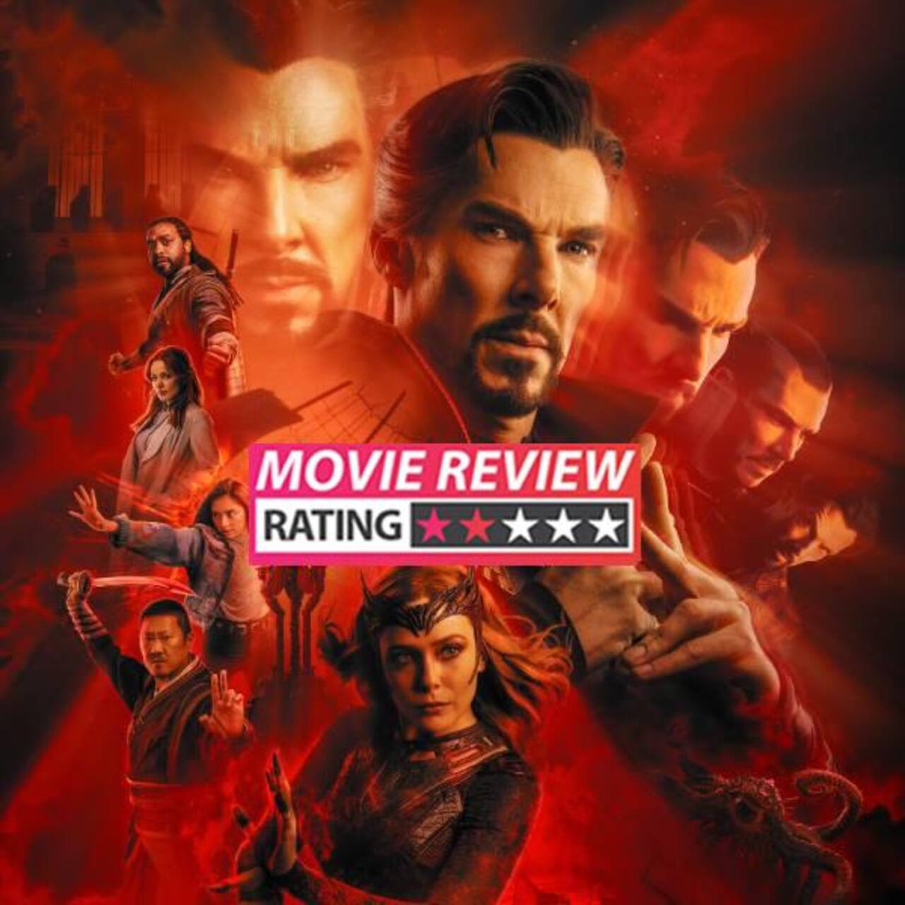 Doctor Strange 2 movie review Benedict Cumberbatch's multiverse is