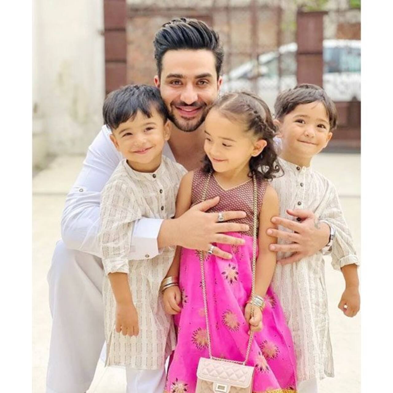 Eid Mubarak: From Aly Goni's cute pic with his sister's kids to Hina ...