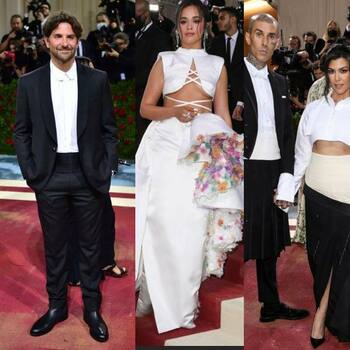 Bradley Cooper wore Louis Vuitton suit @ the 2022 met gala