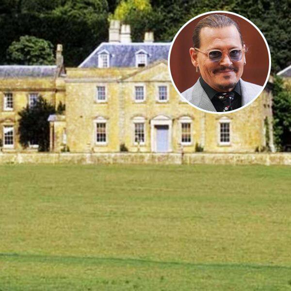 Johnny Depp owns a country home in Somerset, England