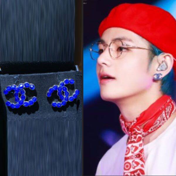 Taehyung store chanel earring