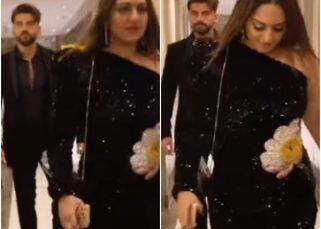 Pooja Vijan के वेडिंग रिसेप्शन में रयूमर्ड बॉयफ्रेंड संग पहुंची सोनाक्षी सिन्हा, कैमरे से चुराई नजरें