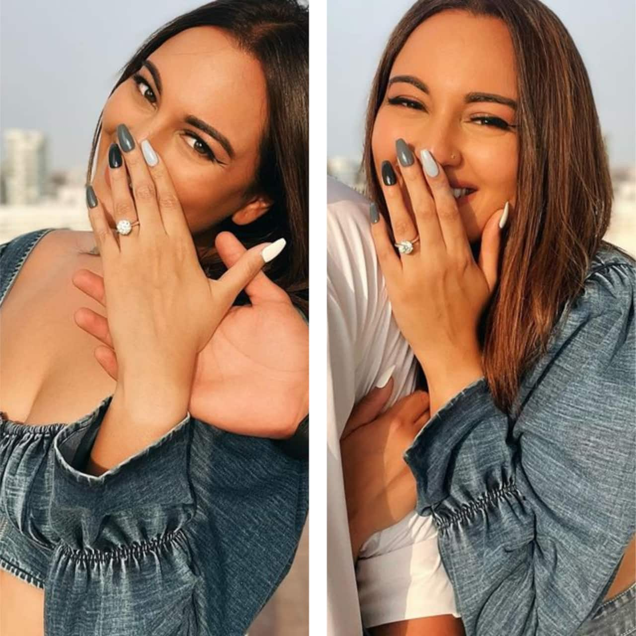 Sonakshi Sinha Engagement Pics सोनाक्षी सिन्हा ने शेयर कीं इंगेजमेंट की तस्वीरें