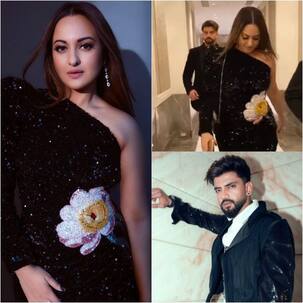 Sonakshi Sinha spotted with Zaheer Iqbal at a wedding; fans say, 'Sonakshi ka fiancé yahi hai'