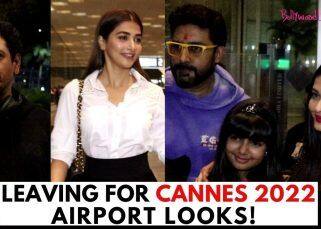 Cannes 2022: Aishwarya Rai Bachchan, Abhishek Bachchan, Pooja Hegde, Nawazuddin Siddiqui leave for French Riviera; check out their prefect airport looks!