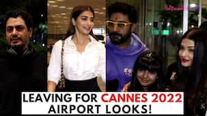 Cannes 2022: Aishwarya Rai Bachchan, Abhishek Bachchan, Pooja Hegde, Nawazuddin Siddiqui leave for French Riviera; check out their prefect airport looks!