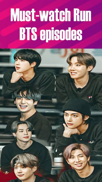 BTS ARMY, binge on these HILARIOUS Run BTS episodes while