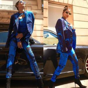 Cannes 2022: हाई हील्स पहन फ्रांस की सड़कों पर उतरीं हिना खान, महंगी कार के आगे दिए एक से एक पोज