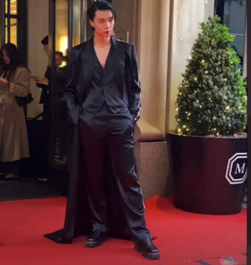 K-Pop Star Johnny From NCT Is Dapper in Peter Do at the Met Gala