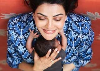 Kajal Aggarwal shares an adorable picture of husband Gautam Kitchlu and baby son Neil: 'Both passed out post a feed'