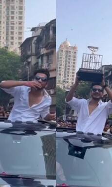 'लॉकअप' ट्रॉफी जीतने के बाद पहली बार फैंस के बीच आए मुनव्वर फारूकी