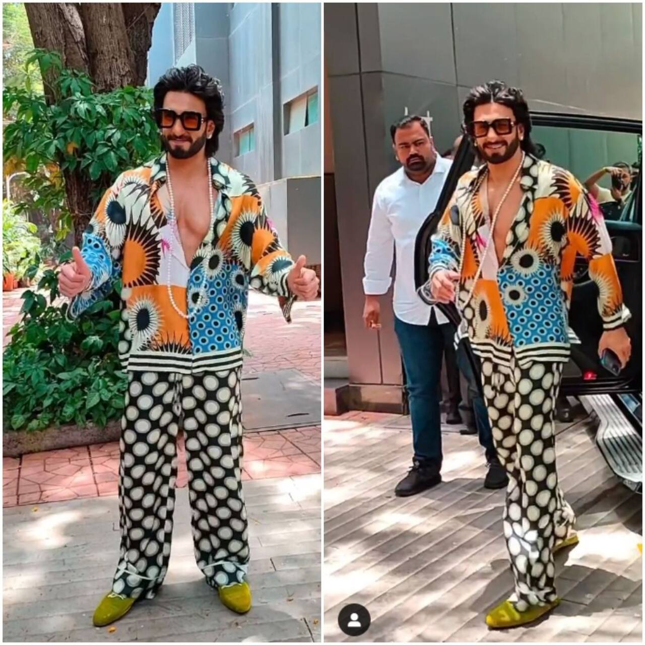 जयेशभाई जोरदार की प्रमोशन के लिए अनोखे अवतार में निकले रणवीर सिंह, लोग बोले- फिर से दीपिका का पजामा...