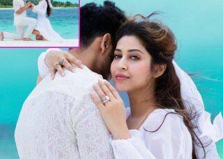 Sonarika Bhadouria Engaged: TV की पार्वती ने बॉयफ्रेंड संग की सगाई, बीच पर रोमांटिक होकर दिये पोज