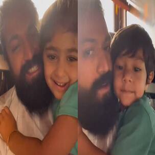 KGF Chapter 2 star Yash is a doting father to his kids; turns into Tiger for them [Watch video]