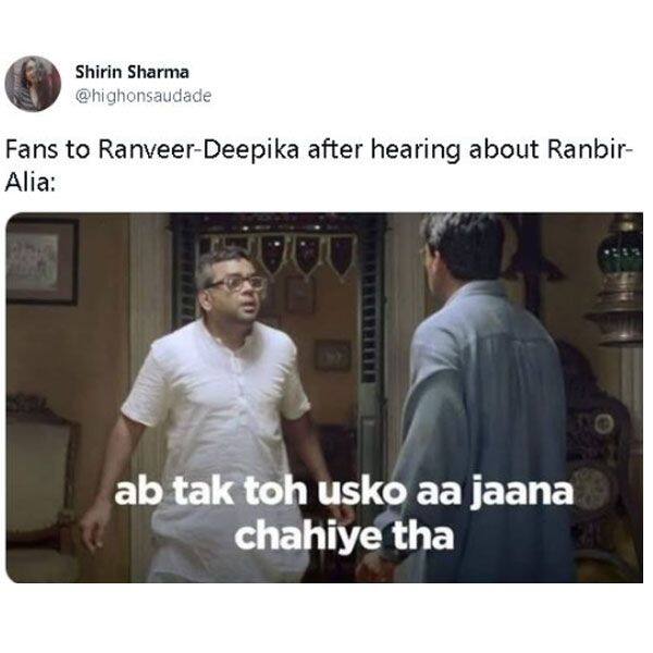 Ranveer Singh – Deepika Padukone’s meme