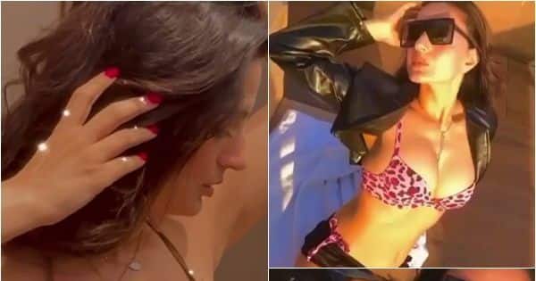 Gadar 2 oyuncusu Ameesha Patel, seksi bikinisiyle seksi kıvrımlarını sergileyerek sıcaklığı yükseltiyor [View Pics]