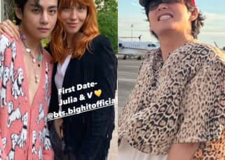 BTS' V aka Kim Taehyung's 'date' with Oracle Sisters' Julia Johansen grabs ARMYs attention; latter issues clarification