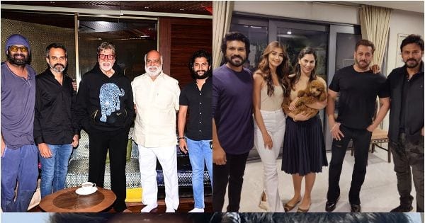 Amitabh Bachchan avec Prabhas, Nani ;  Salman Khan avec Ram Charan et plus de photos de superstars de Bollywood avec des stars du Sud qui sont devenues VIRALES