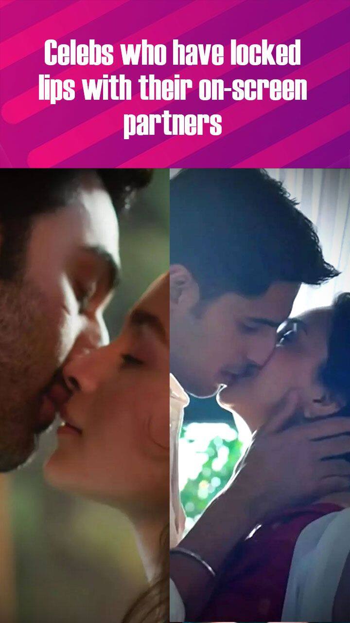 Ranbir Kapoor-Alia Bhatt to Sidharth Malhotra-Kiara Advani: Celebs who  shared a steamy liplock with their on-screen partners