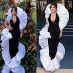 Priyanka Chopra slays in a risque quirky black gown as she graces one more Bulgari event [View Pics]