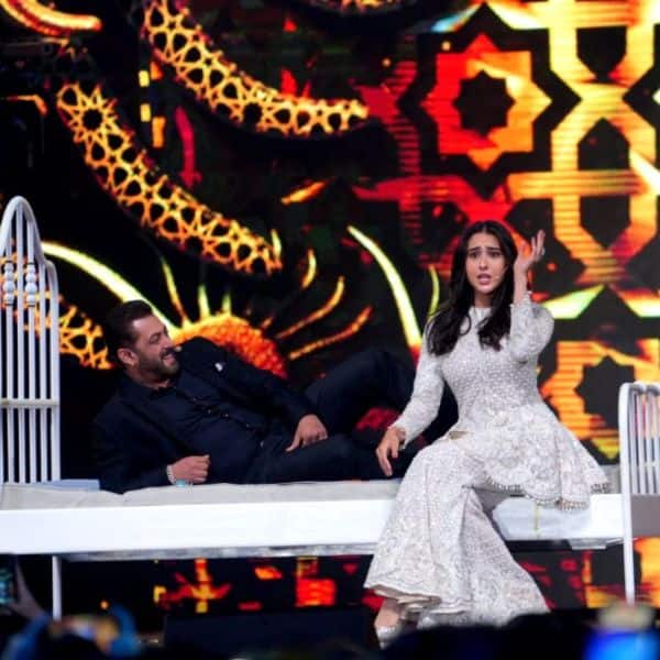 Salman Khan and Sara Ali Khan at IIFA 2022