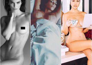 Kendall Jenner sunbathes naked; Kim Kardashian, Kourtney and Khloe too have stripped down to nothing before [View Pics]