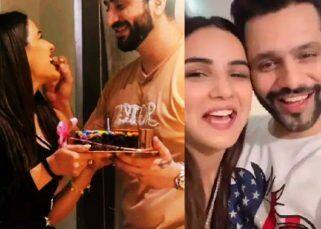 Jasmin Bhasin spends birthday dancing with boyfriend Aly Goni; looks super hot in body-hugging black dress: check inside party pics