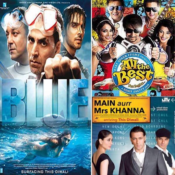 Blue vs All The Best vs Main Aur Mrs Khanna (2009)