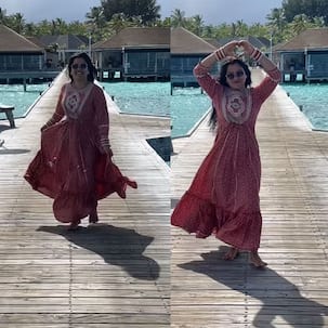 मालदीव में Nidhi Jha बेफिक्र घूमती आईं नजर, पति Yash Kumar ने बनाया वीडियो