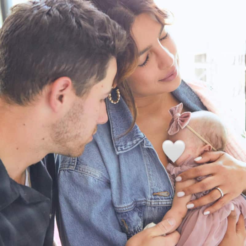 Father's Day 2022: Priyanka Chopra shares the cutest picture of baby Malti and Nick Jonas; their matching shoes will melt your hearts