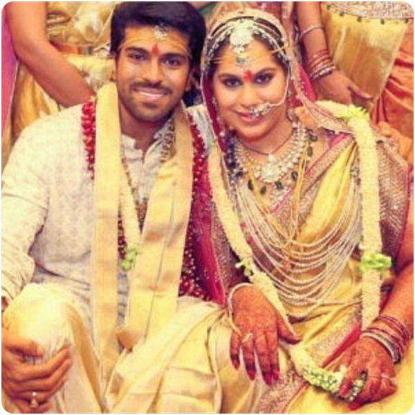 Ram Charan-Upasana Wedding Album: तरुण तहिलियानी की साड़ी में राम चरण ...