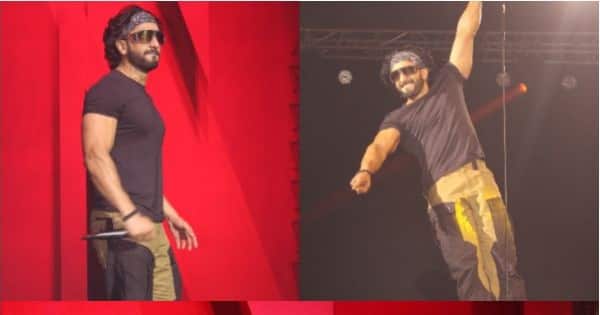 Ranveer Singh makes an aerial entry at the trailer launch; netizens say, ‘Copying Jungkook’ [View Pics]|GOSSIP NEWS