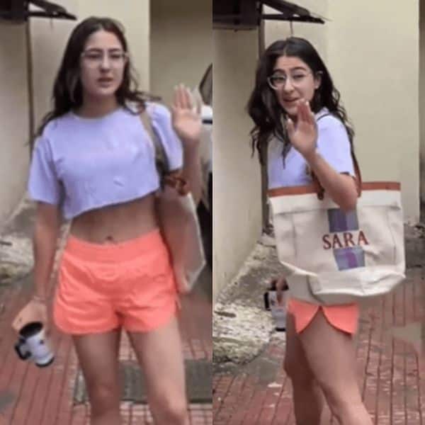 Sara Ali Khan Opts For A Funky Yet Chic 'KitKat' Sling Bag For A Brunch And  It Is Unbelievably CHEAP