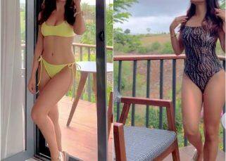 Aashram 3 siren Tridha Choudhury aka Babita mata steams up the internet with her hot bikini avatar [View Pics]