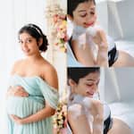 Pranitha Subhash makes heads turn as she flaunts her baby bump in a bathtub [View Pics]