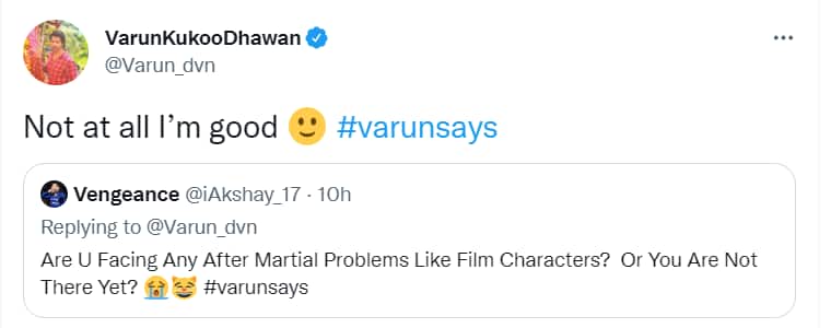 JugJugg Jeeyo oyuncusu Varun Dhawan'a Kukoo gibi herhangi bir dövüş sorunu yaşayıp yaşamadığı sorulur; işte ne dedi