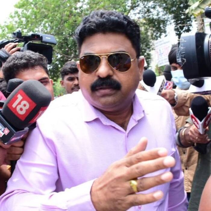 CBI officials outside Salman Khan's house