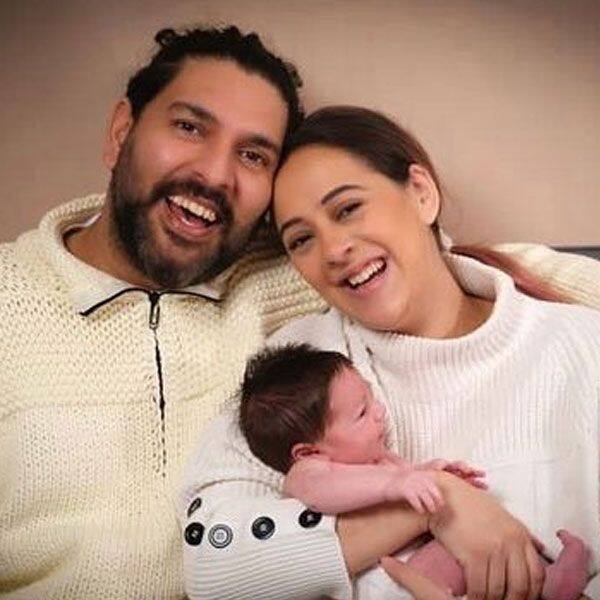 Yuvraj Singh shares a perfect family picture