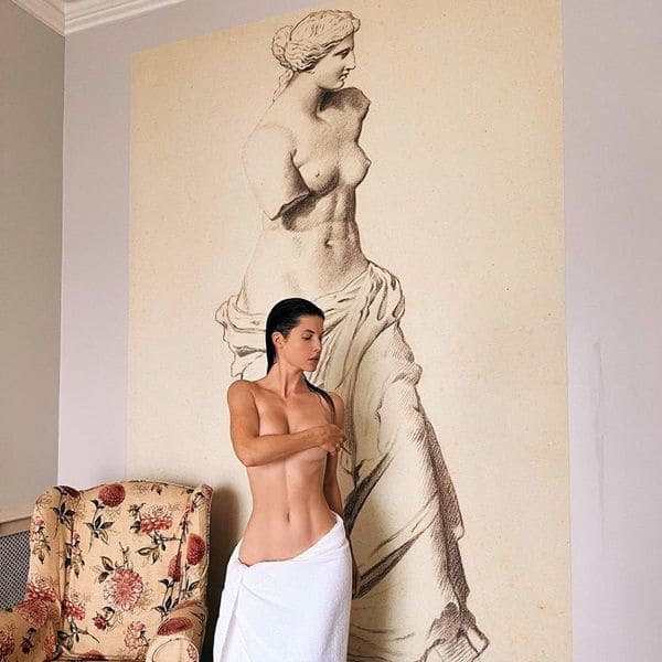 Amanda Cerny poses topless