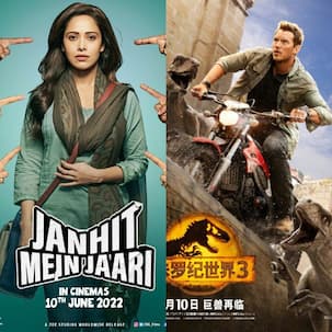 Janhit Mein Jaari, Jurassic World Dominion box office collections day 3: Nushrratt Bharuccha starrer grows over the weekend while Chris Pratt starrer is already a hit