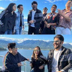 कपिल शर्मा पूरी टीम के साथ पहुंचे कनाडा, विदेश में कदम रखते ही शुरू हो गया हंसी मजाक का सिलसिला- देखें Pics