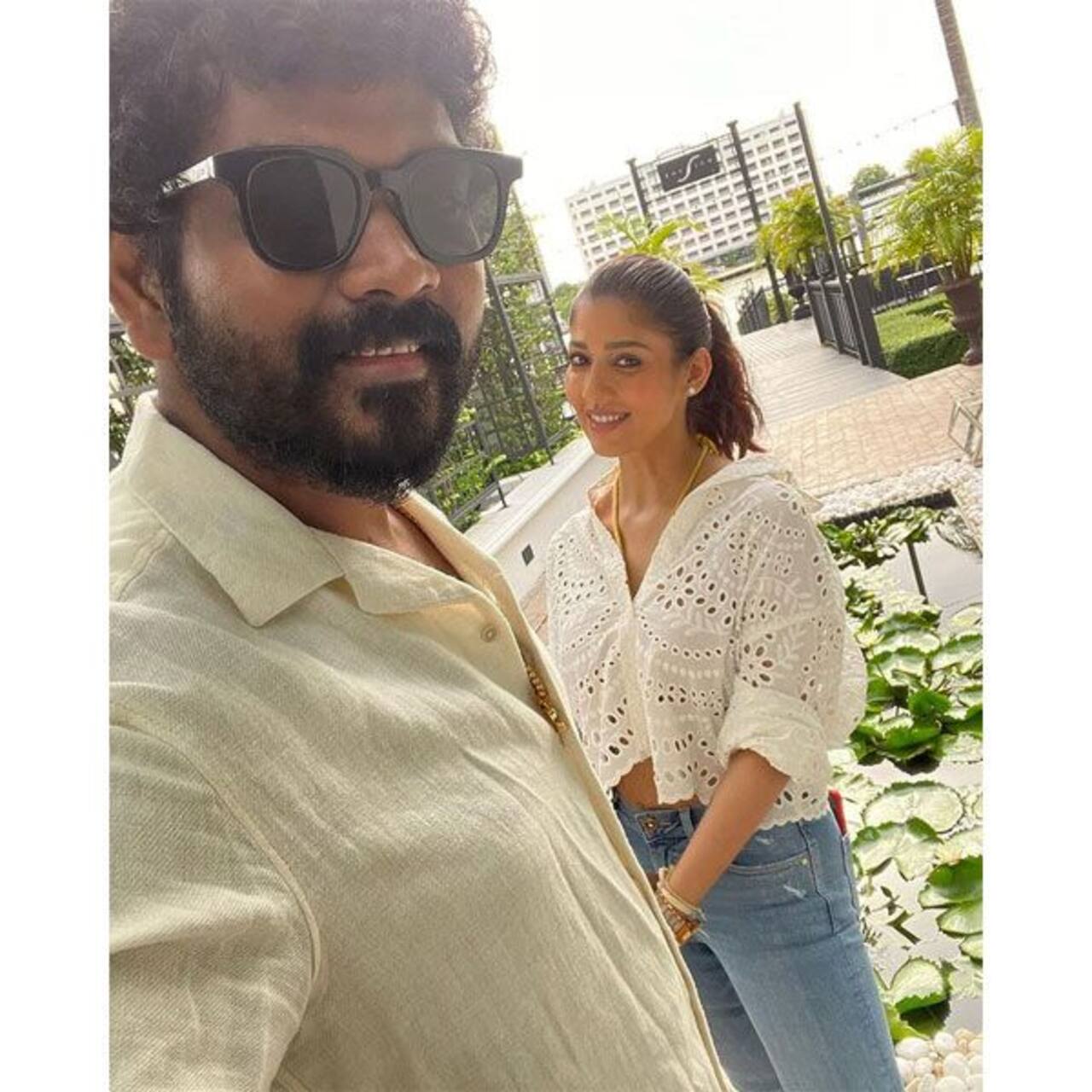 Nayanthara and Vignesh Shivan's selfie picture is amazing!