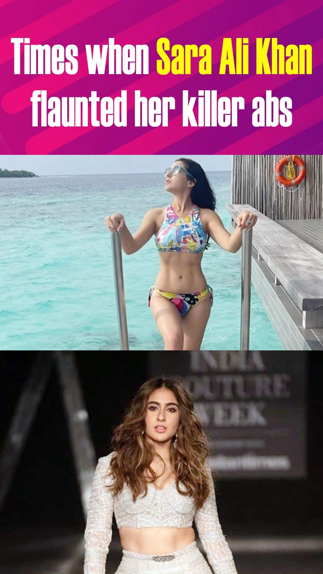 7 times Sara Ali Khan flaunted her well-toned abs and left everyone floored