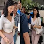 Suhana Khan avoids posing for shutterbugs; paparazzi says, ’Abhi kya tension hai, aapki movie aa rahi hai’, don’t miss her reaction