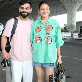 Photos: Anushka Sharma's latest airport look is definitely a head